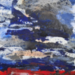 Acryl schilderij, Maya Wildevuur, Abstract, 1993